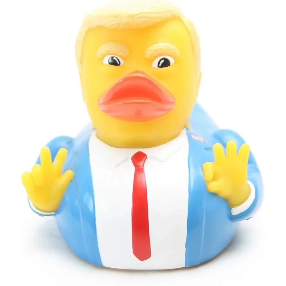 Baby Bath Toys Trump Rubber Squeak Bath Duck Baby Bath Duckies - for Kids Gift B